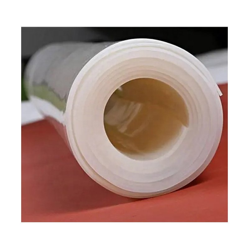 high temperature red white 0.3mm 0.5mm 1mm 2mm thin silicon rubber sheet for vacuum press machine