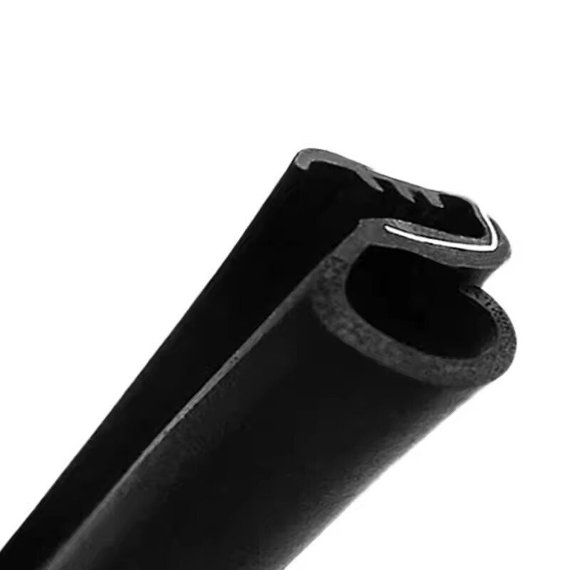 Black EPDM Door And Window Extrusion Rubber Protective Seal Strip Automotive Rubber Strip For Cars/Automobiles