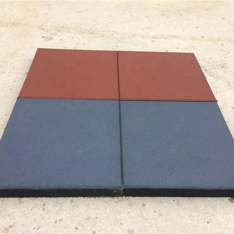 Manufacturer-Supplied Non-Slip Rubber Mat for Gym and Sport Flooring Rubber Tiles and Sheets