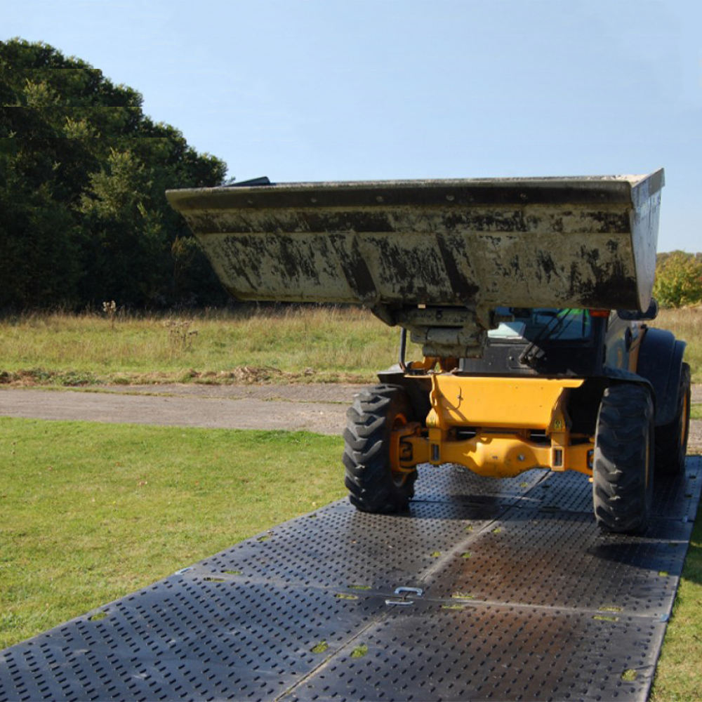 large size heavy duty excavator swamp temporary ground road mats for construction