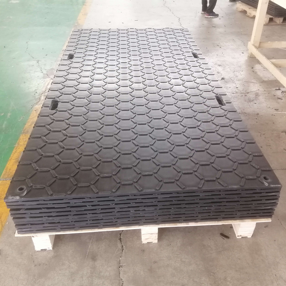 large size heavy duty excavator swamp temporary ground road mats for construction