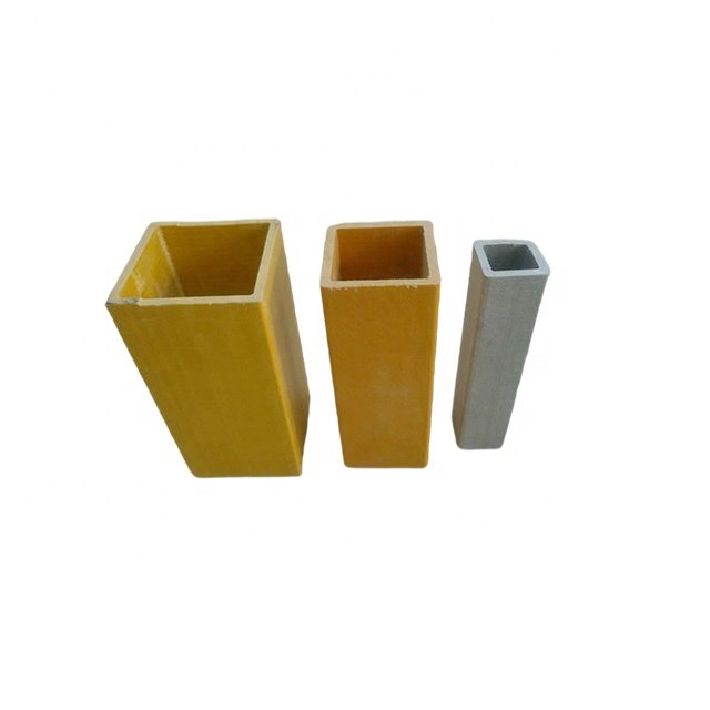 High strength anti corrosion fiber plastic Composite plastic pultrusion fiberglass frp hollow round tube