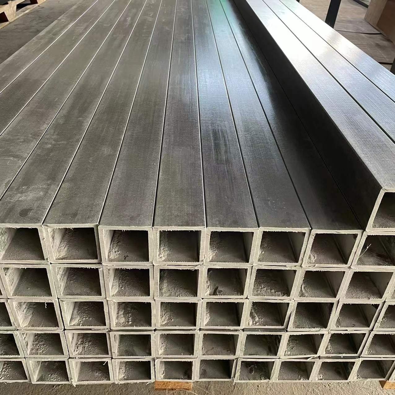 High strength anti corrosion fiber plastic Composite plastic pultrusion fiberglass frp hollow round tube