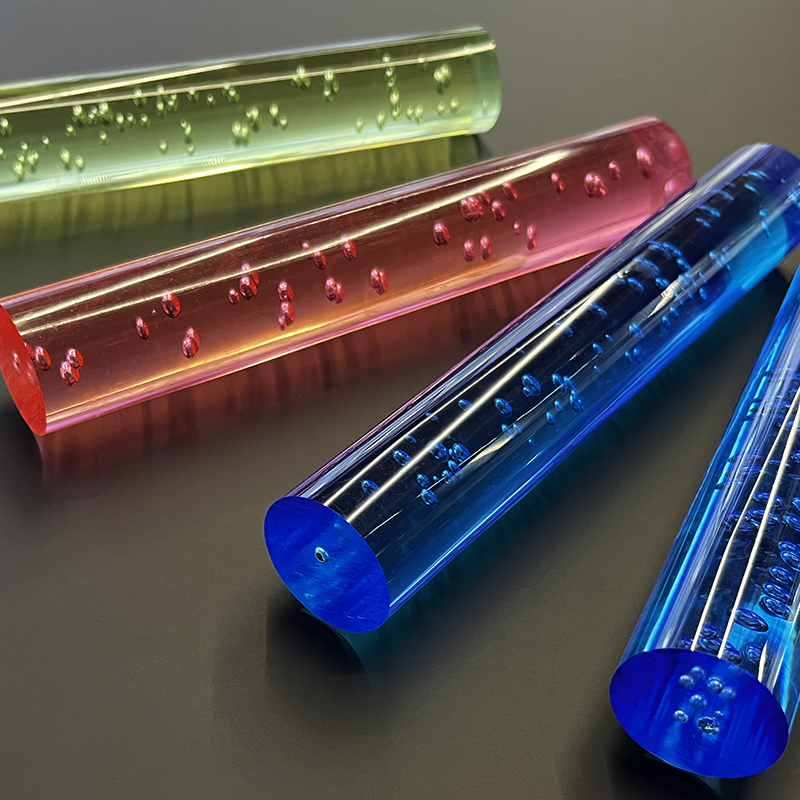 OEM/ODM Transparent PMMA Rod Acrylic Plastic Rod with Cutting and Moulding Processing Polished Finish
