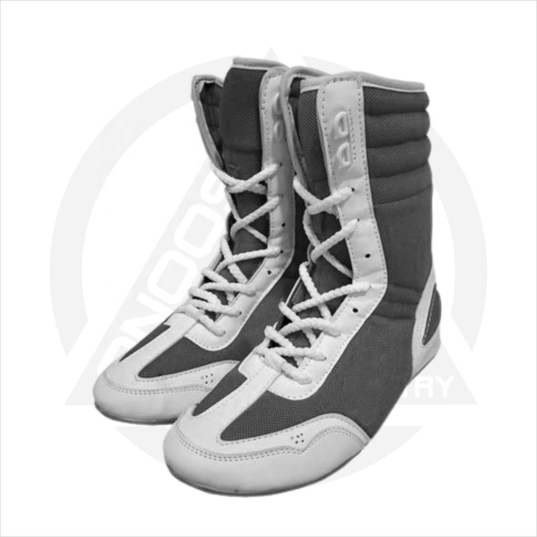 Customized High Top Boxing Wrestling Shoes Fashionable Training Leather Rubber Men Women Original Leather/Artificial Leather