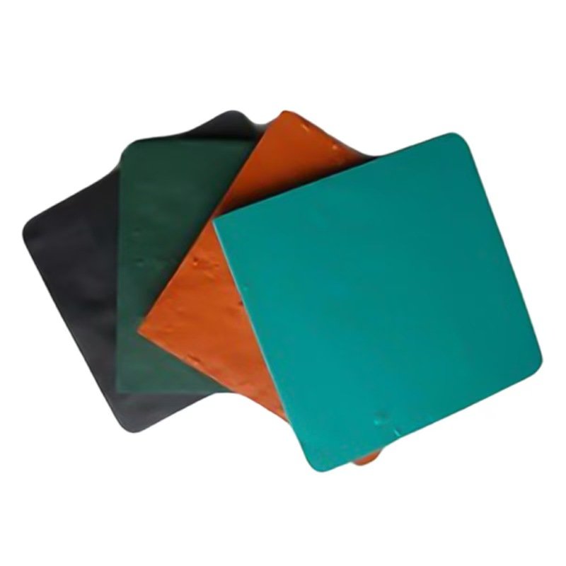 2mm 3mm 5mm workshop rubber sheet fluorine rubber compound raw material FKM compound customized cutting service