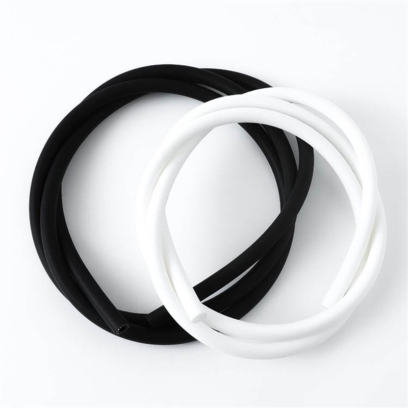 Customized Size Color Flexible Braided Silicone Vacuum Hose 6mm 8mm 10mm Industrial Use Universal Size Silicone Heater Hose Pipe