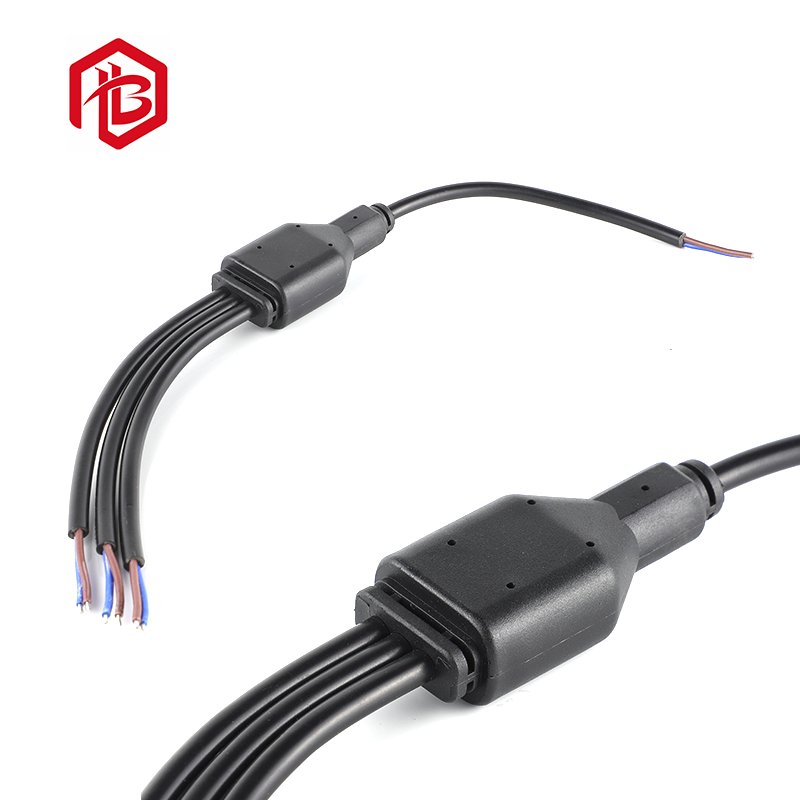 GYD Y splitter type 1 in out 2 3 large 3 way waterproof 2 3 pole IP67 led electrical connector