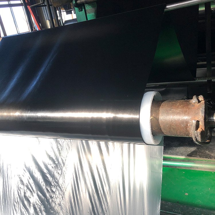 Black acid resistance FKM rubber sheet