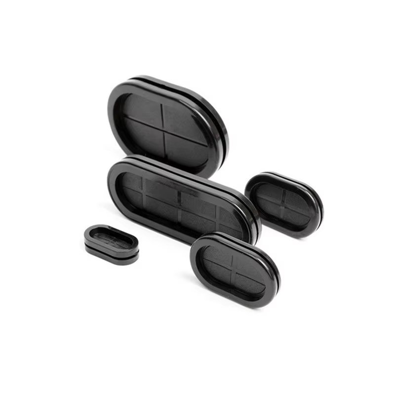 Oem Custom Molded Rubber Parts Sealing Various Shape Epdm rubber seal rectangular rubber grommet bushings and Bundle coil