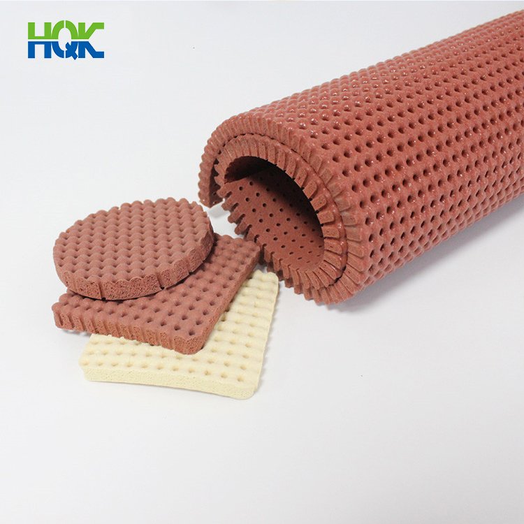 Hot sale Pinhole foamed closed cell silicone rubber foam rubber sponge foam sheet roll
