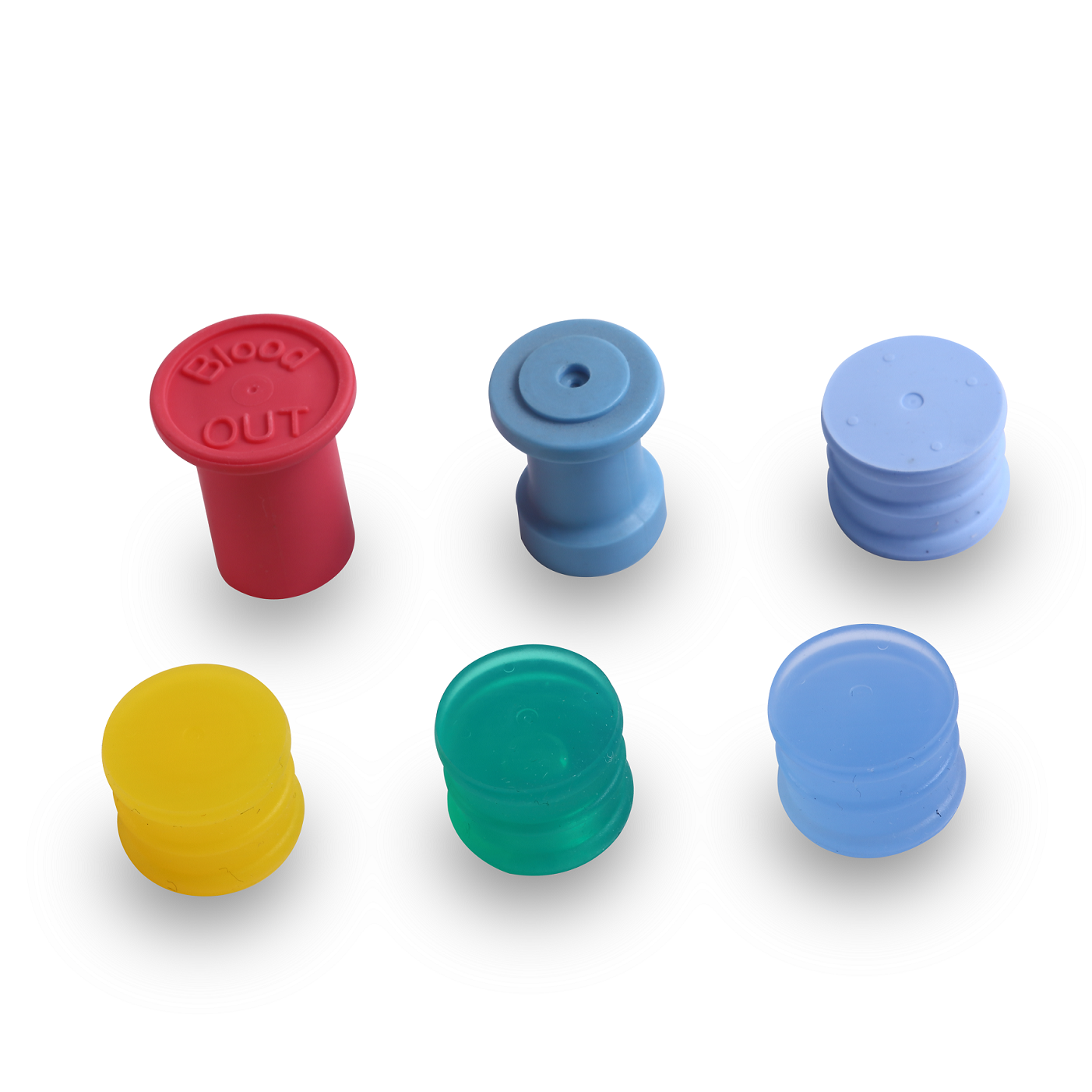 Silicone Rubber Products with Factory Price Medical Automotive Electronic Range Rubber Stopper Loop Earplugs Silicone Lid