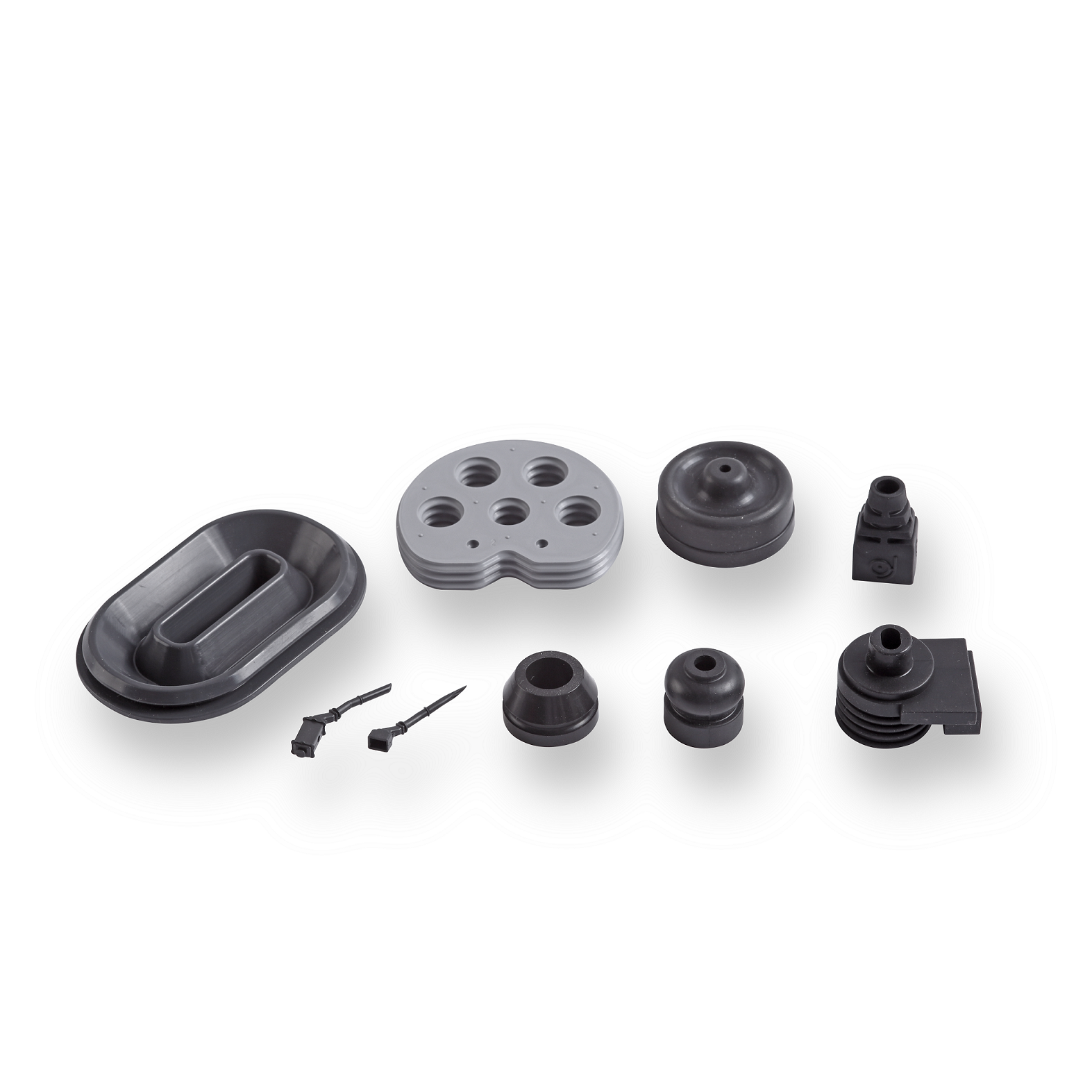 Silicone Rubber Products with Factory Price Medical Automotive Electronic Range Rubber Stopper Loop Earplugs Silicone Lid