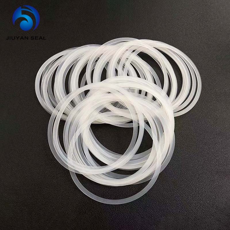 Sealing Gasket Maker Moulded Solid Soft Food Machinery Waterproof VMQ White Silicone Gasket