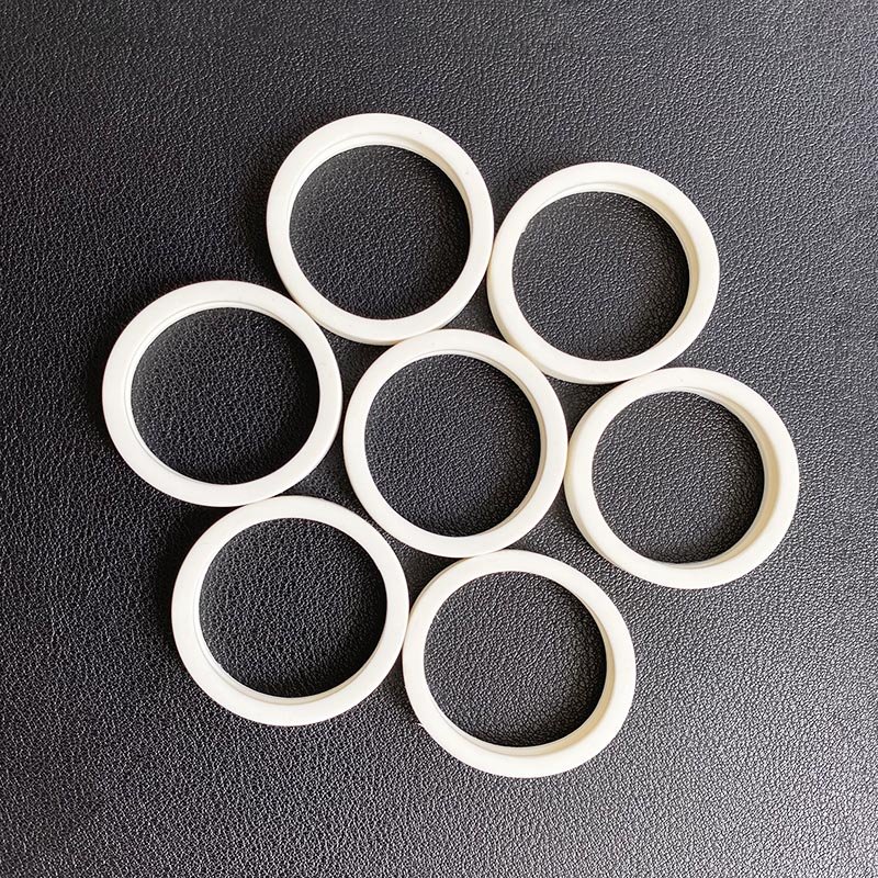Sealing Gasket Maker Moulded Solid Soft Food Machinery Waterproof VMQ White Silicone Gasket