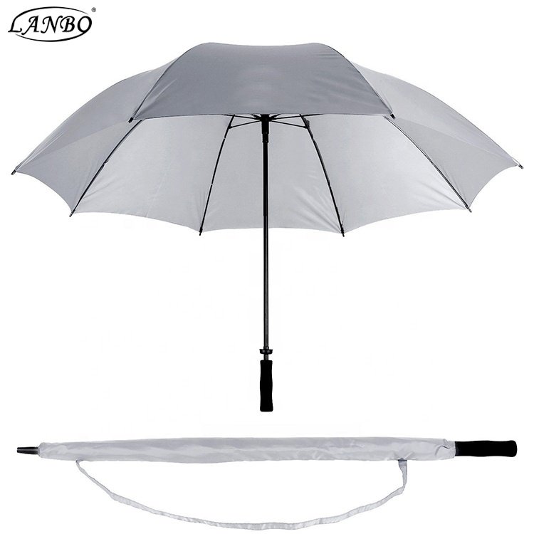 Wholesale Fibreglass Frame 30 inch Manual Opening Cheap Straight Umbrella rain umbrella white bring umbrellas with logo prints