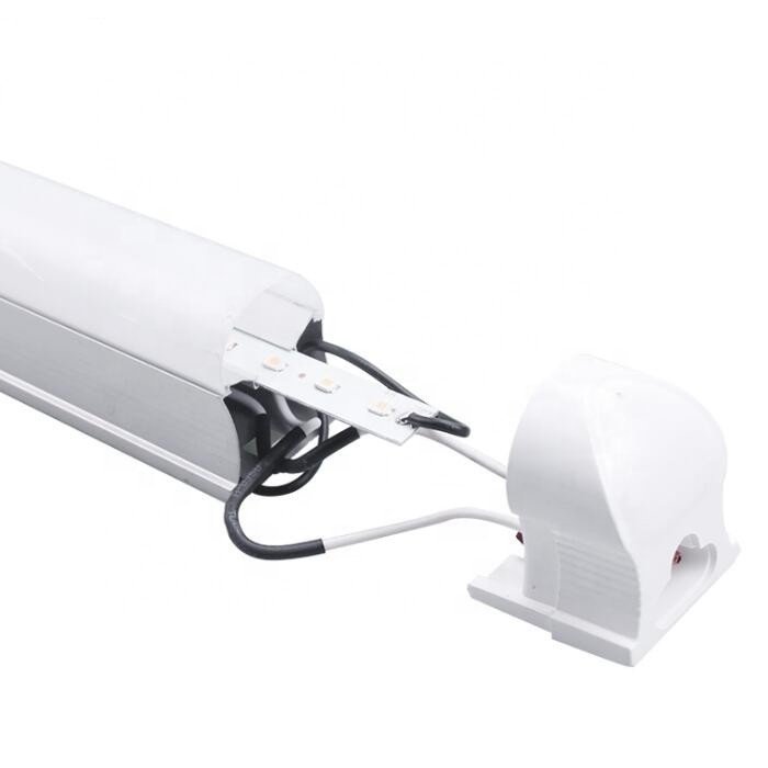 Indoor Batten Lamp Plastic Aluminum Housing Linear Batten Lamp 4 feet 1200mm Tube LED T8 18W 4000K 6000K School Shop Lighting