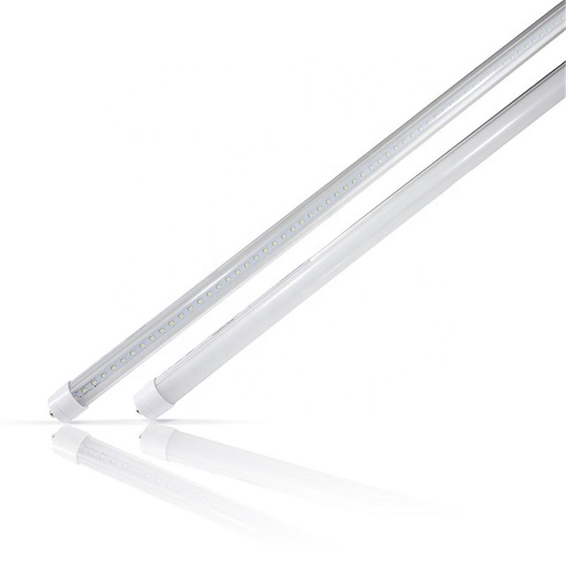Indoor Batten Lamp Plastic Aluminum Housing Linear Batten Lamp 4 feet 1200mm Tube LED T8 18W 4000K 6000K School Shop Lighting