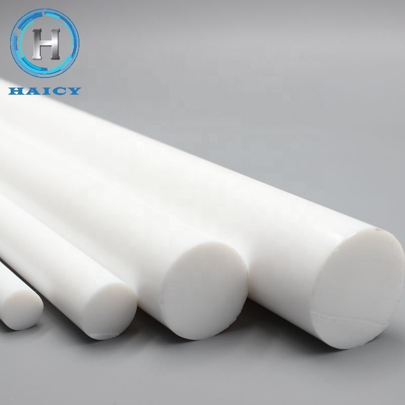 High Temperature Resistant White Solid Plastic Rod Heat Resistant Ptfe Bar