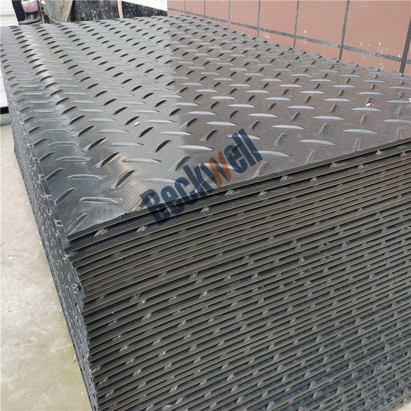 Factory Custom Wholesale 4x8 feet HDPE Plastic Trackway Roadway Pathway Access for Heavy Duty Vehicles