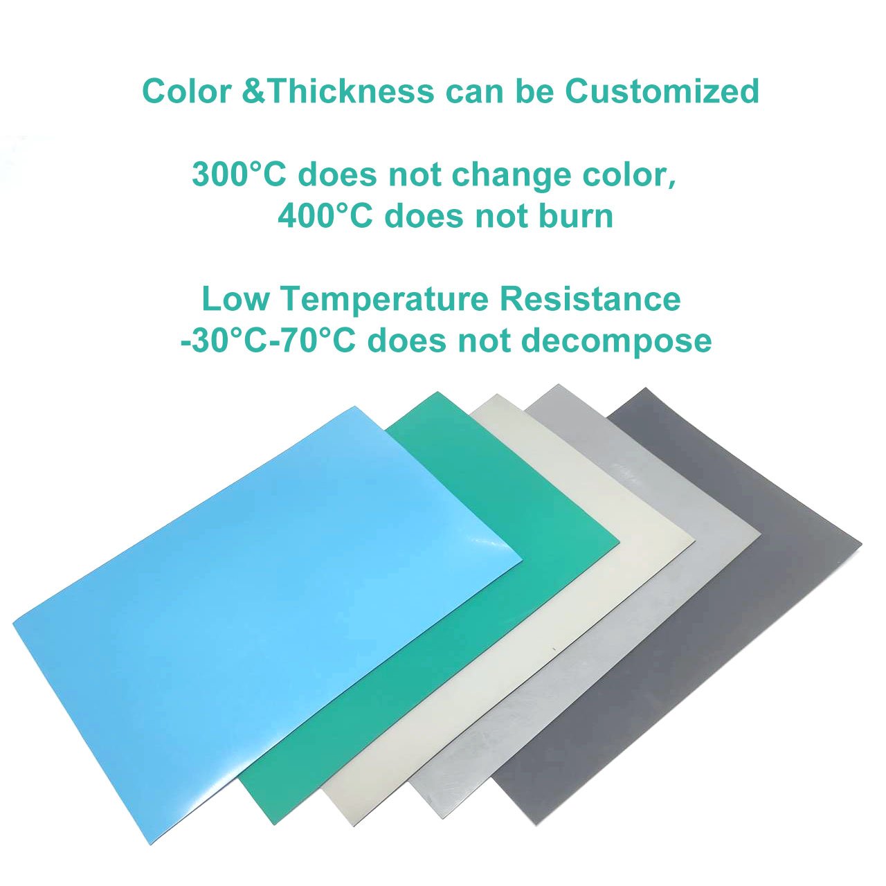 Leenol Industrial factory workshop reusable cleanroom antistatic ESD silicone rubber table sheet mat
