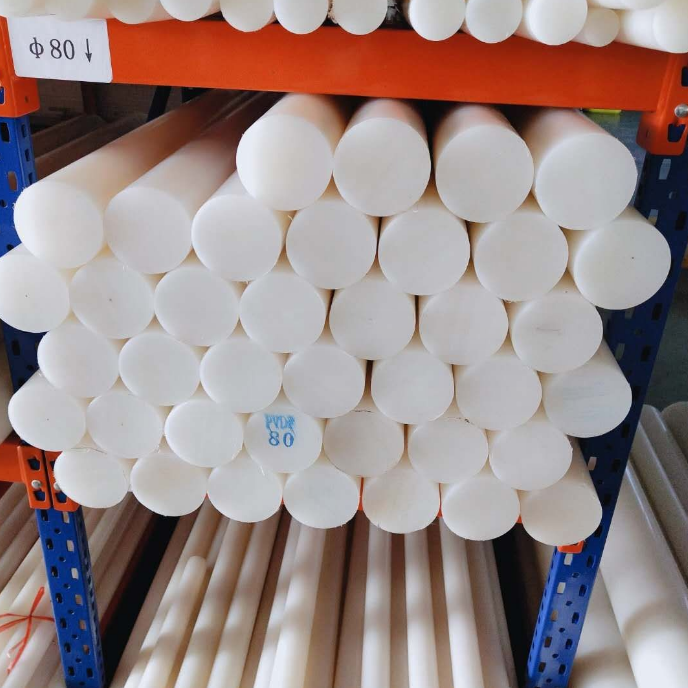 Chemical Industry PVDF Board Rod Polyvinylidene Fluoride Wear-resistant High-Temperature-Resistant Hydrolysis-Resistant PVDF