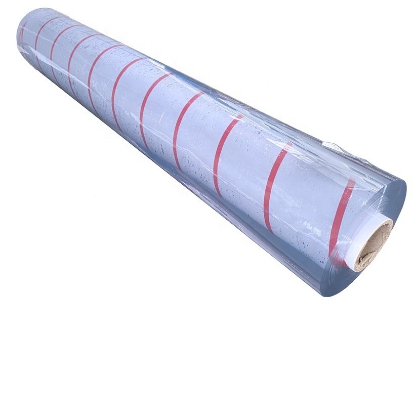 Fuxing 0.05-0.80mm Thick High Transparency Plastic Sheet In Roll Use For Tent