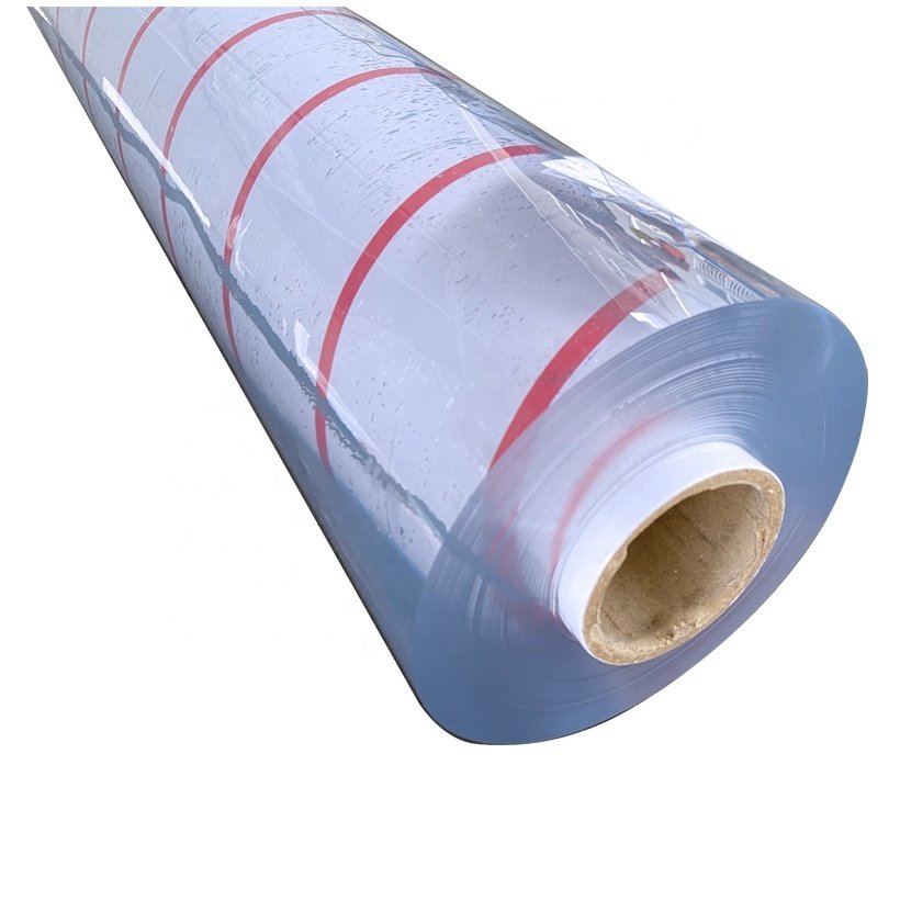 Fuxing 0.05-0.80mm Thick High Transparency Plastic Sheet In Roll Use For Tent