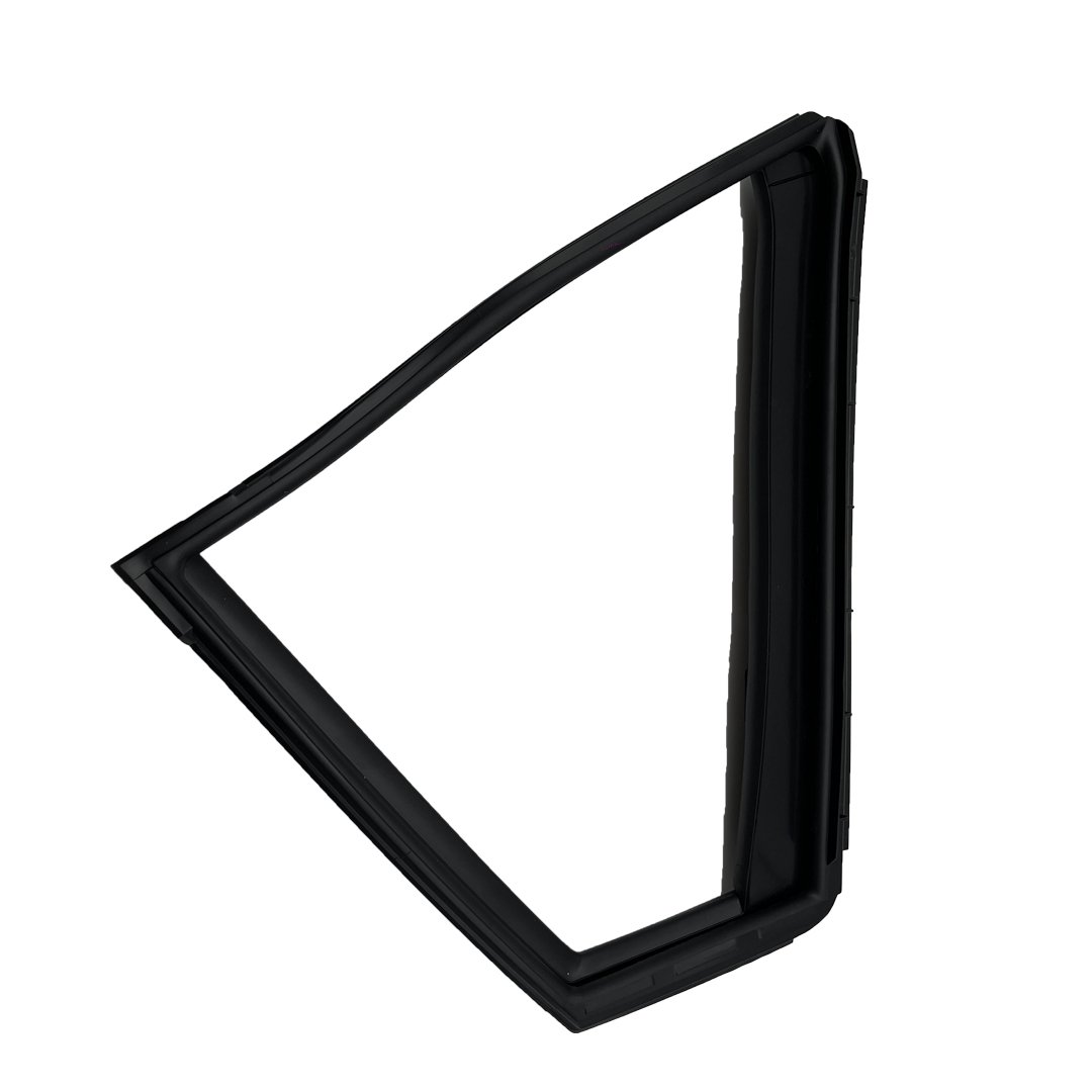 Rubber triangle window left and right die for automotive sealing strip triangle window