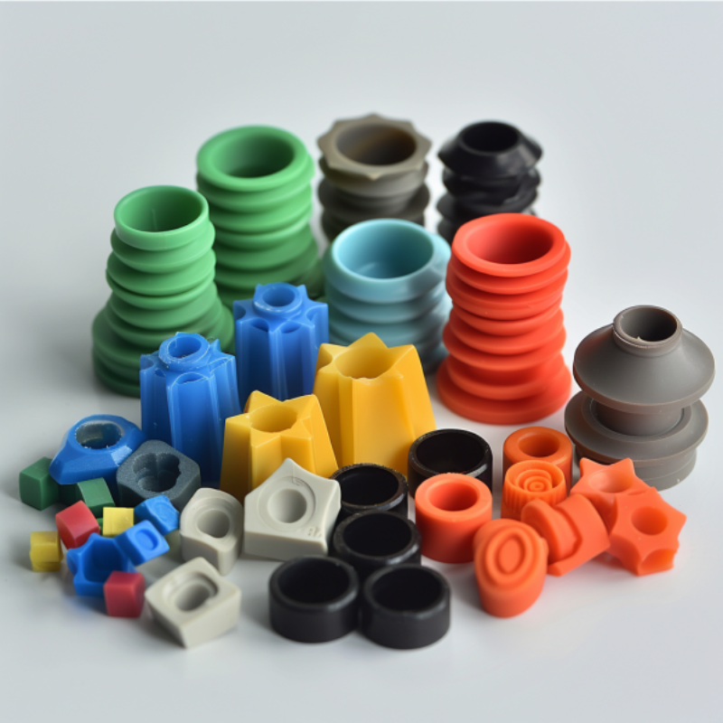 HYM Natural Rubber Products Small Molded Rubber and Plastic Part with High quality