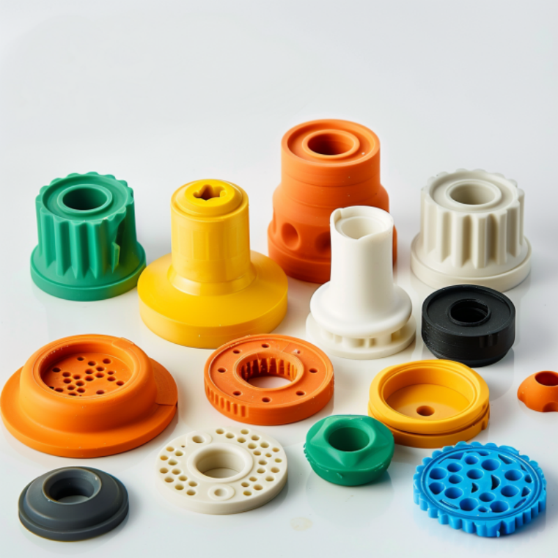 HYM Natural Rubber Products Small Molded Rubber and Plastic Part with High quality