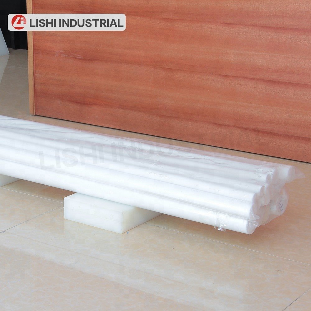 High quality 5mm-350mm natural white black plastic round solid PTFE rod, PTFE bar