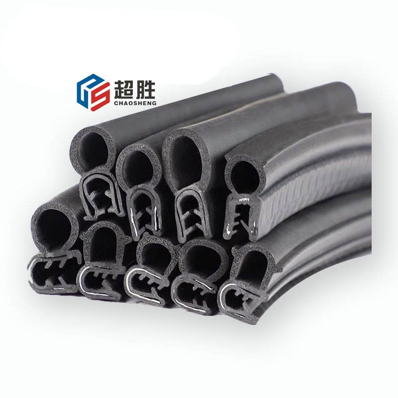 Wholesale EPDM Weather Strip rubber automotive car door Rubber Strip Soundproofing protection U-shaped car door sealing strip