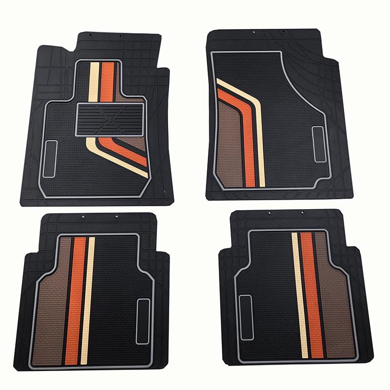 Artes All Weather Universal Latex Rubber Heavy Duty Odorless Car Mats Automotive Floor Mats Car Accessories