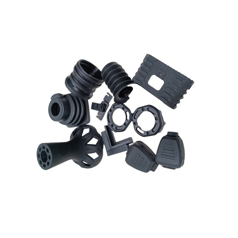 Manufacturing Custom Vulcanized Fkm Nbr Epdm Molded Silicone Rubber Products Shaped Profiled Seal Spare Parts