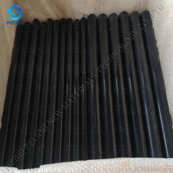 Custom size Plastic yellow hdpe rod nylon rod plastic pe rods