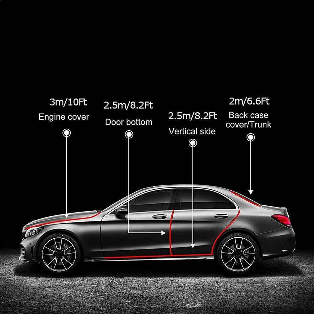 Automotive car door frame rubber seal trim strips anti-collision car door corner pvc u shape seal strip
