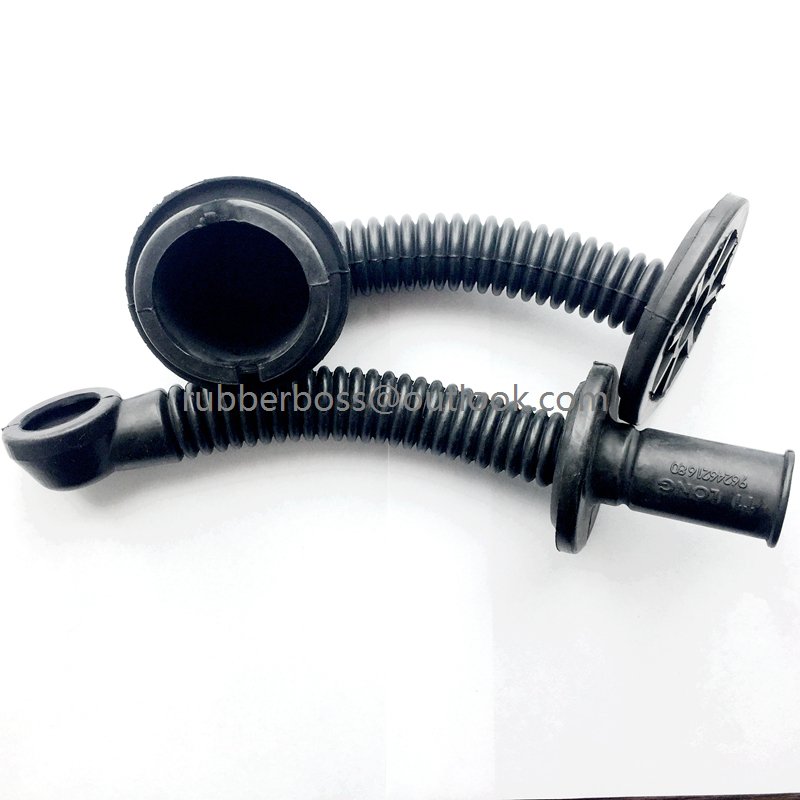 Bushing Bellows Rectangular Rubber Sleeve Vibration Isolator Silicone Bellow Dust Guard Anti Vibration Mount