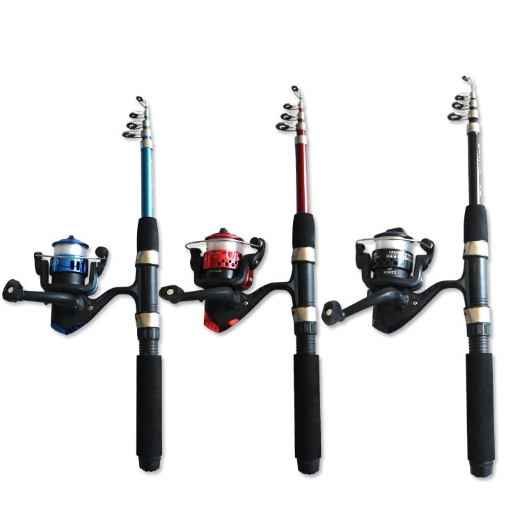 Hot sale Mini Portable Telescopic Lure Fishing Rod fishing combo set fishing set combo