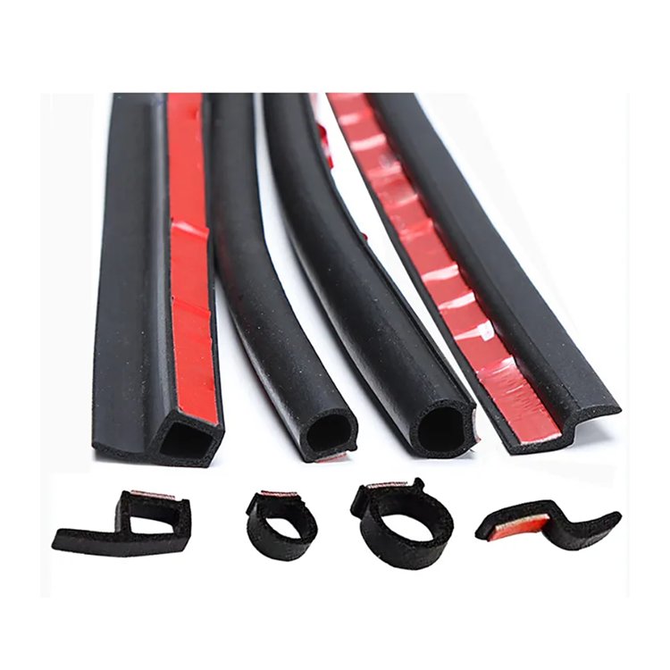 New 2024 Customized Durable EPDM sealant strip weather strip anti-collision E shape EPDM rubber