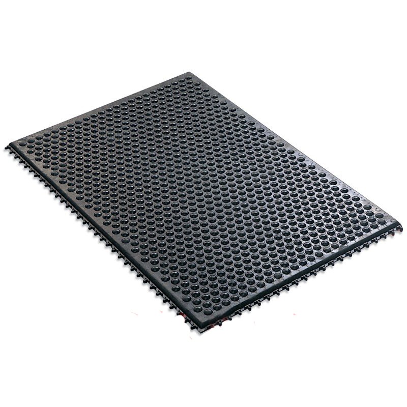 Heavy Duty Anti Fatigue Floor Mats Rubber Industrial Antistatic Interlock Non-Slip Conductive Rubber Mat