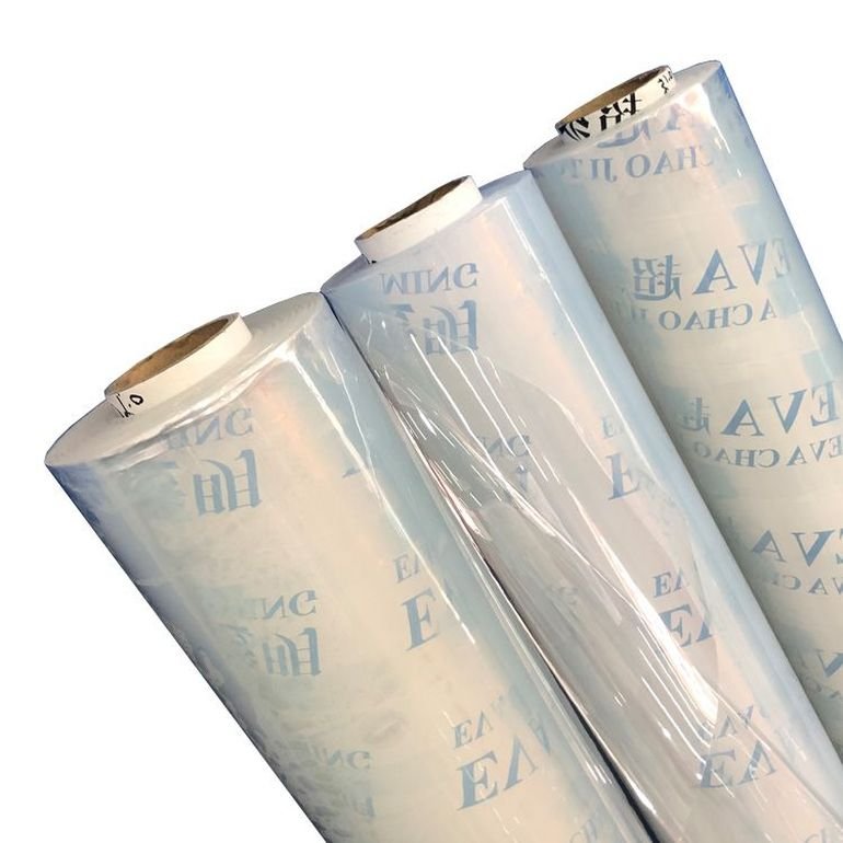 High Quality 0.05MM Flexible EVA Film Transparent Clear High Glossy Solid Color Roll Sheet Waterproof Sheeting