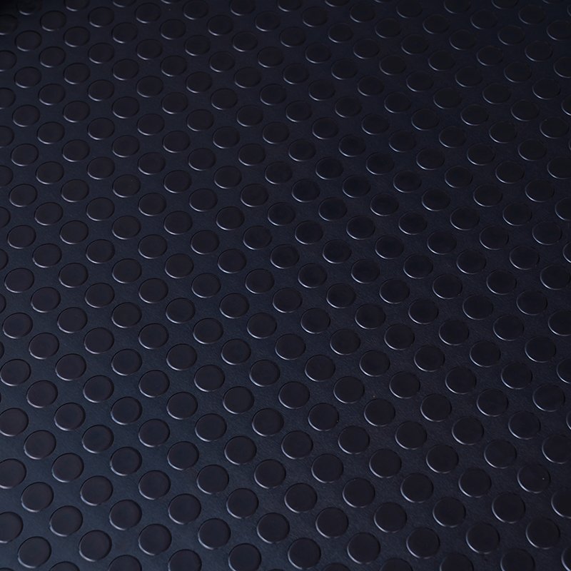 Anti-Slip Round Coin Pattern Rubber Backing Board Roll