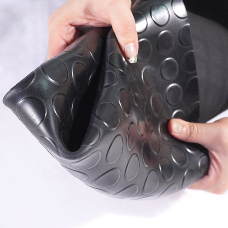 Anti-Slip Round Coin Pattern Rubber Backing Board Roll
