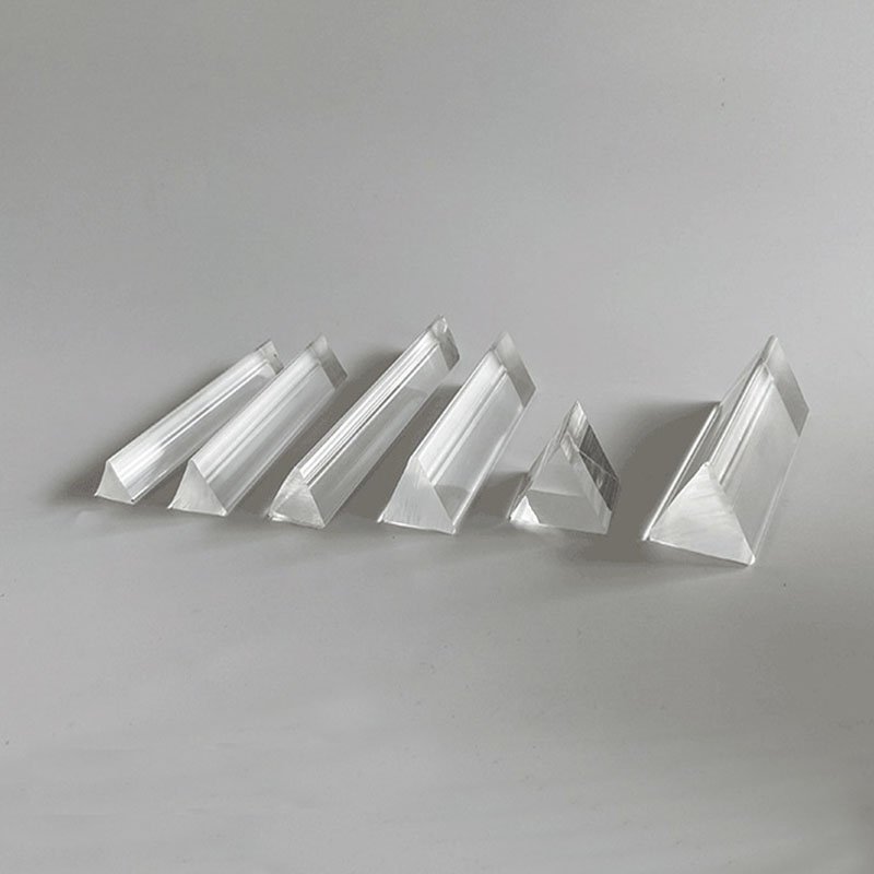 Clear Colorless triangle Acrylic Rod, wholesale transparent clear triangle Acrylic PMMA rod bar, Acrylic triangle Rods Bar