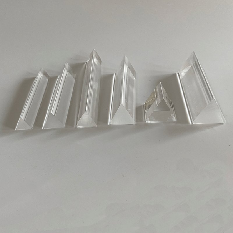 Clear Colorless triangle Acrylic Rod, wholesale transparent clear triangle Acrylic PMMA rod bar, Acrylic triangle Rods Bar