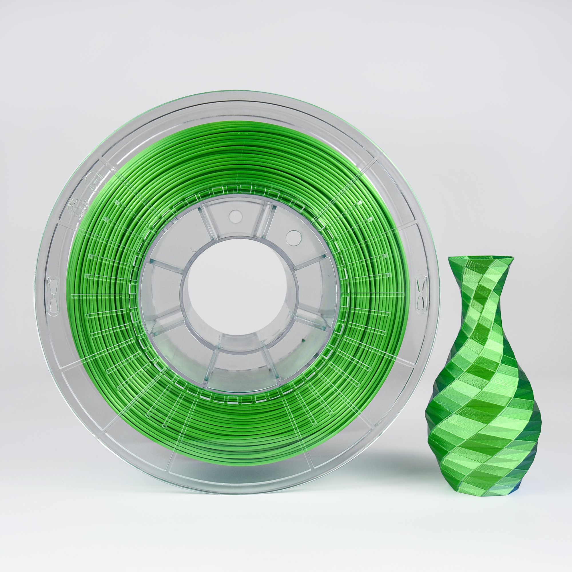 Silver bicolor Filament PLA Filament 1.75mm 2 colors in 3d printer filament