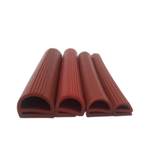 Anti-theft door sealing Sound insulation strip Anti-collision strip Wooden door frame d door seam silicone sealing strip