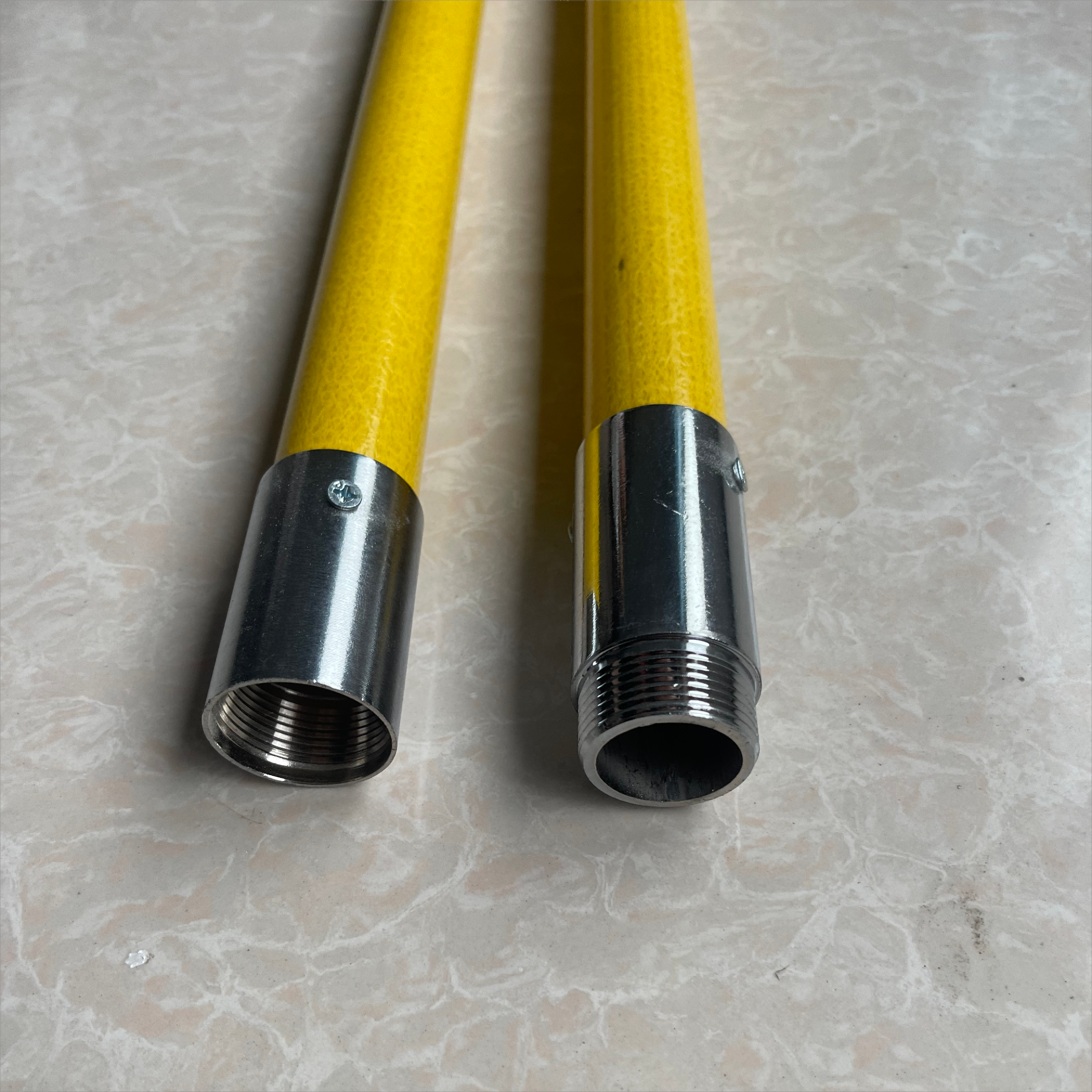 Composite Material Electrical Fiberglass Round Telescopic Insulated Hot Sticks tube