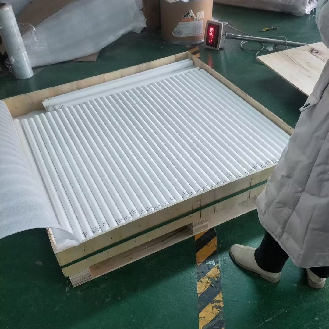 Factory Custom Plastic Stick Chemical Resistant Fluoroplastic White PTFE Rod
